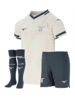 Lazio Replika Borta Kläder Barn 2025-26 Kortärmad (+ byxor)